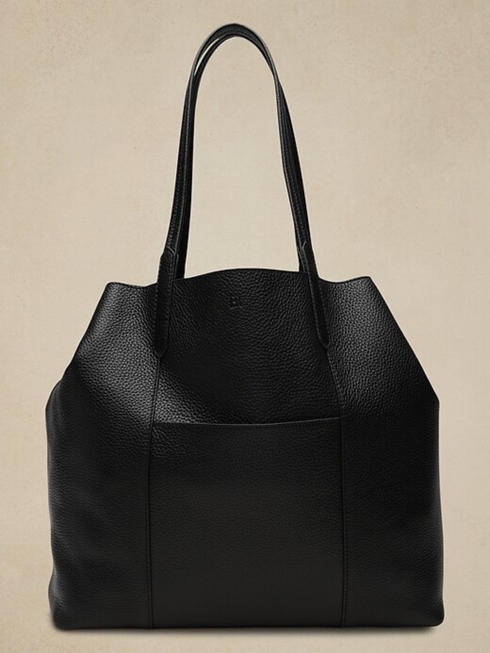 Banana Republic Genuine Leather Classic Tote Bag